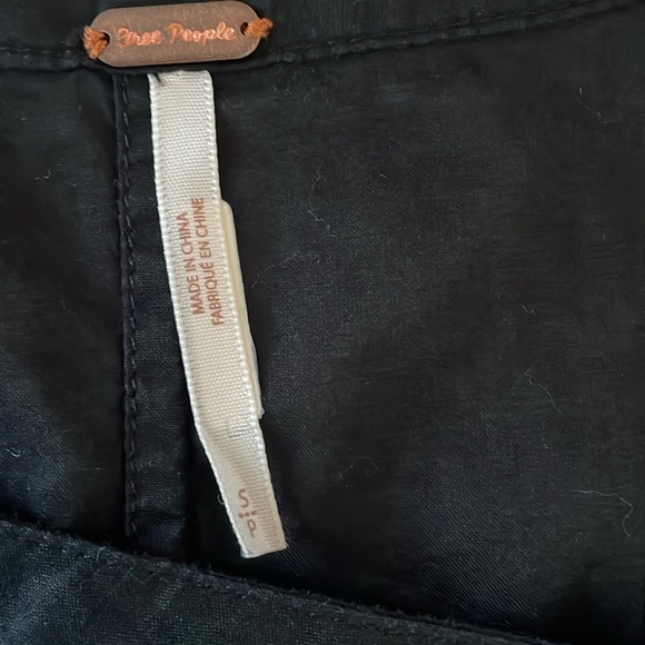 Free people button down cinch waist floral detail coverup dress - Picture 6 of 11